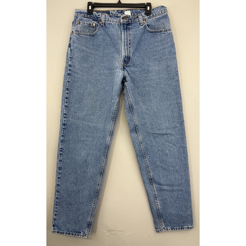 Vtg Levi's 550 Jeans Men's Fits 34x31.5 Relaxed Fit Tapered Leg USA Made